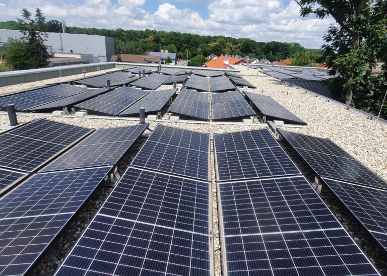 Bürger-Solaranlage „Lebenswerkstatt“ in Heilbronn von der Energiegenossenschaft Heilbronn-Franken (EnerGeno).