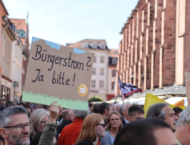 Gemeinsam für lokalen Bürgerstrom.