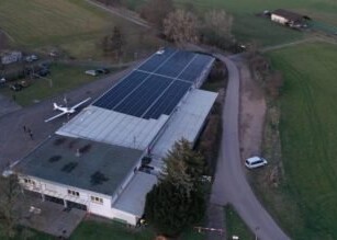 Bürger-Solaranlage "SolarSTARK 33" in Weinheim von der Energiegenossenschaft Starkenburg eG.