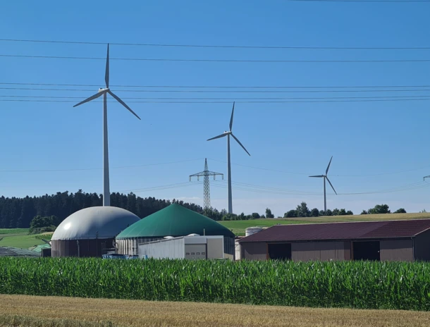 Die Windräder der Teckwerke produzieren in Waldmössigen mit einer Leistung von 2.700 kWp Ökostrom.