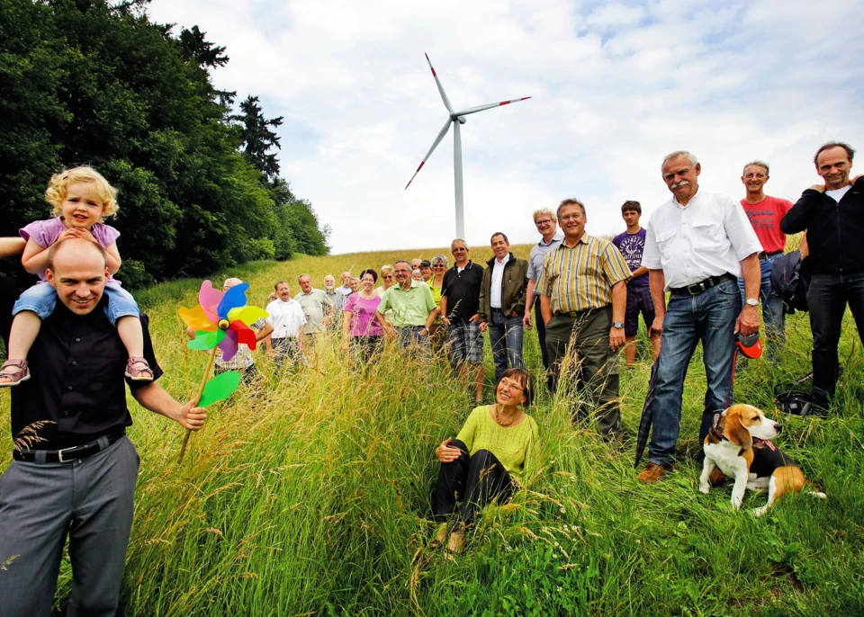 Bauen Sie mit uns die Energieversorgung der Zukunft. Ganz einfach mit Ihrem Energiebezug bei den Bürgerwerken. 