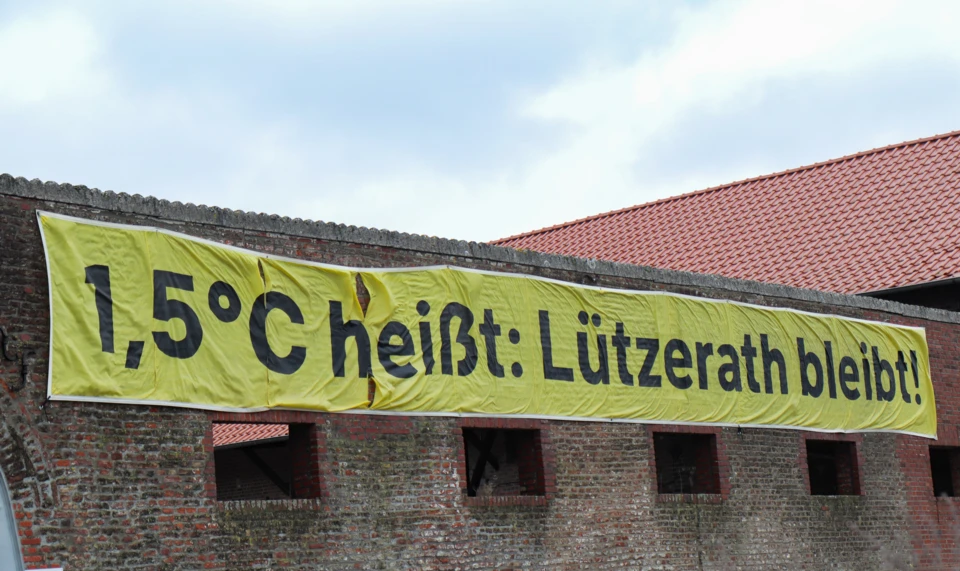 Bürgerwerke unterstützen Bündnis #UnternehmenKlimaschutz und fordern, Abbau der Braunkohle unter Lützerath zu stoppen