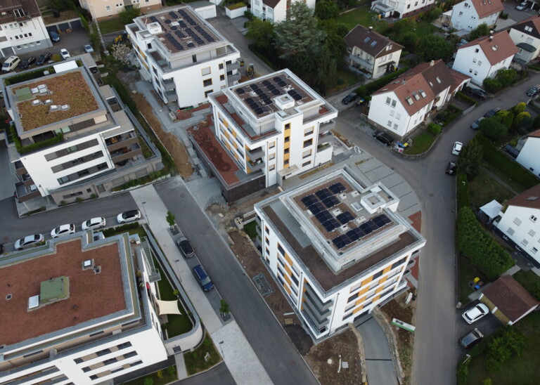 Bürger-Solaranlage „Mieterstrom Winnenden“ in Winnenden von der Energiegenossenschaft BürgerEnergie Schwaikheim eG.