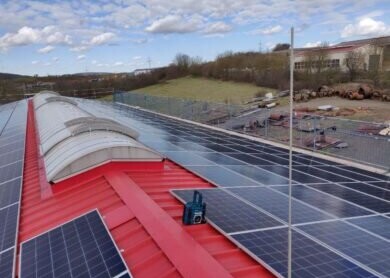 Bürger-Solaranlage Ley in Eiterfeld von der Heidelberger Energiegenossenschaft eG.