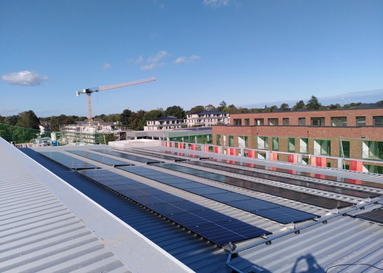 Bürger-Solaranlage „Parkhaus Bremen“.